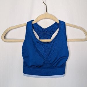 Sweaty Betty Blue Women's Stretch Y Back Sports Bra Size S